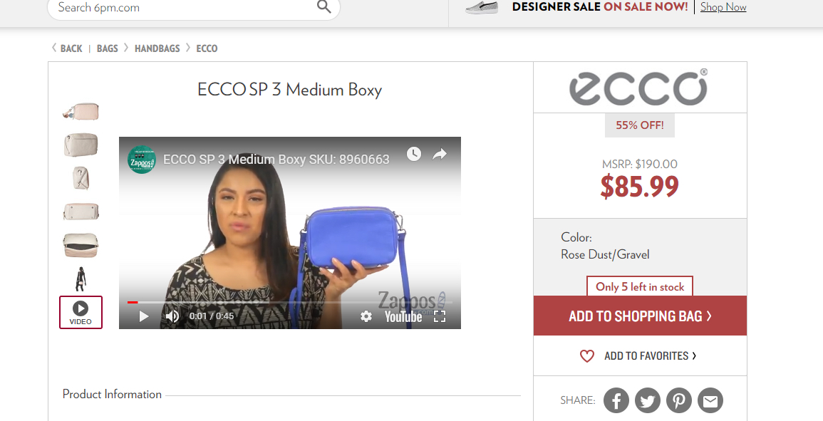 ecommerce video trend