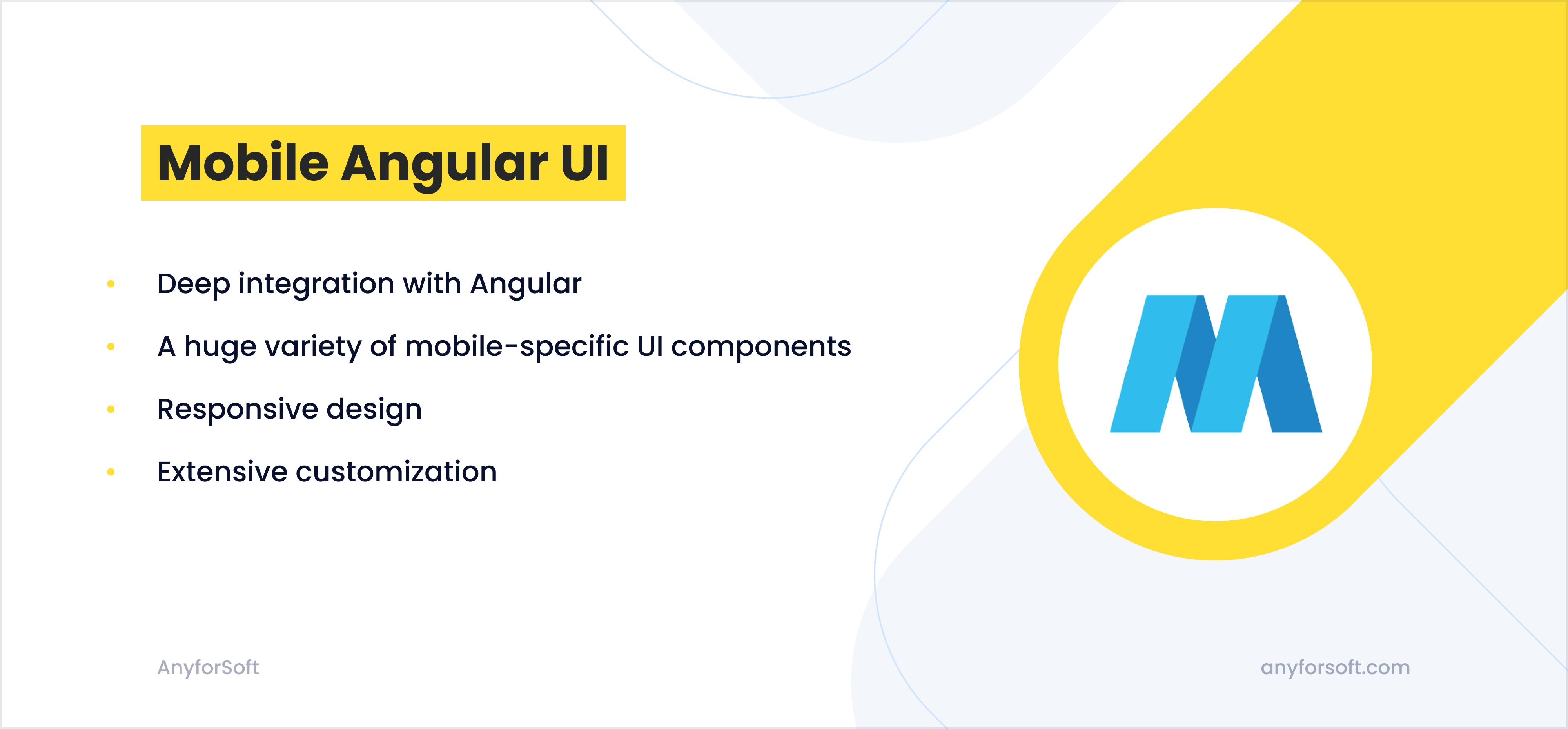 Mobile Angular UI