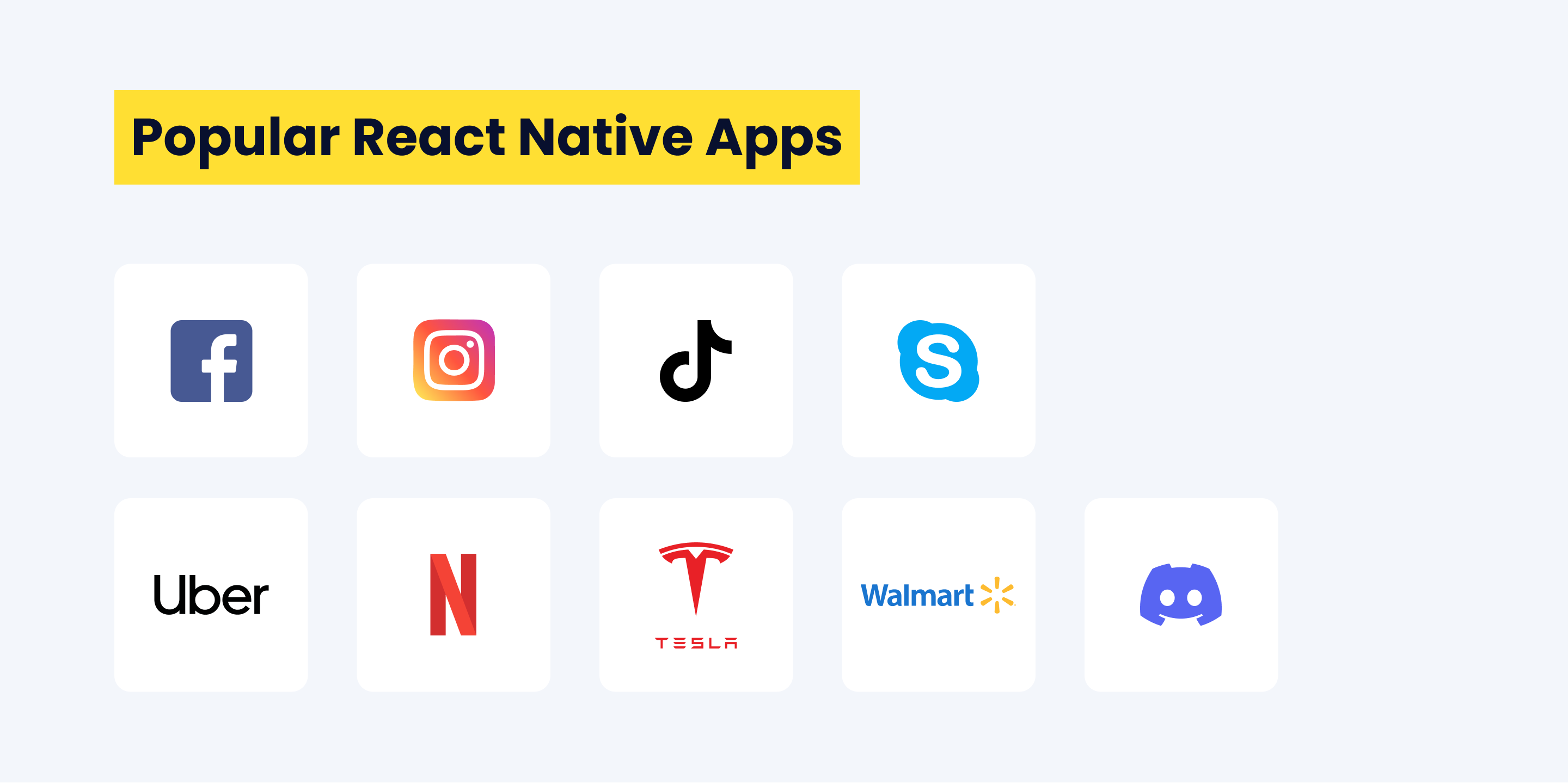 Popular React Native Apps