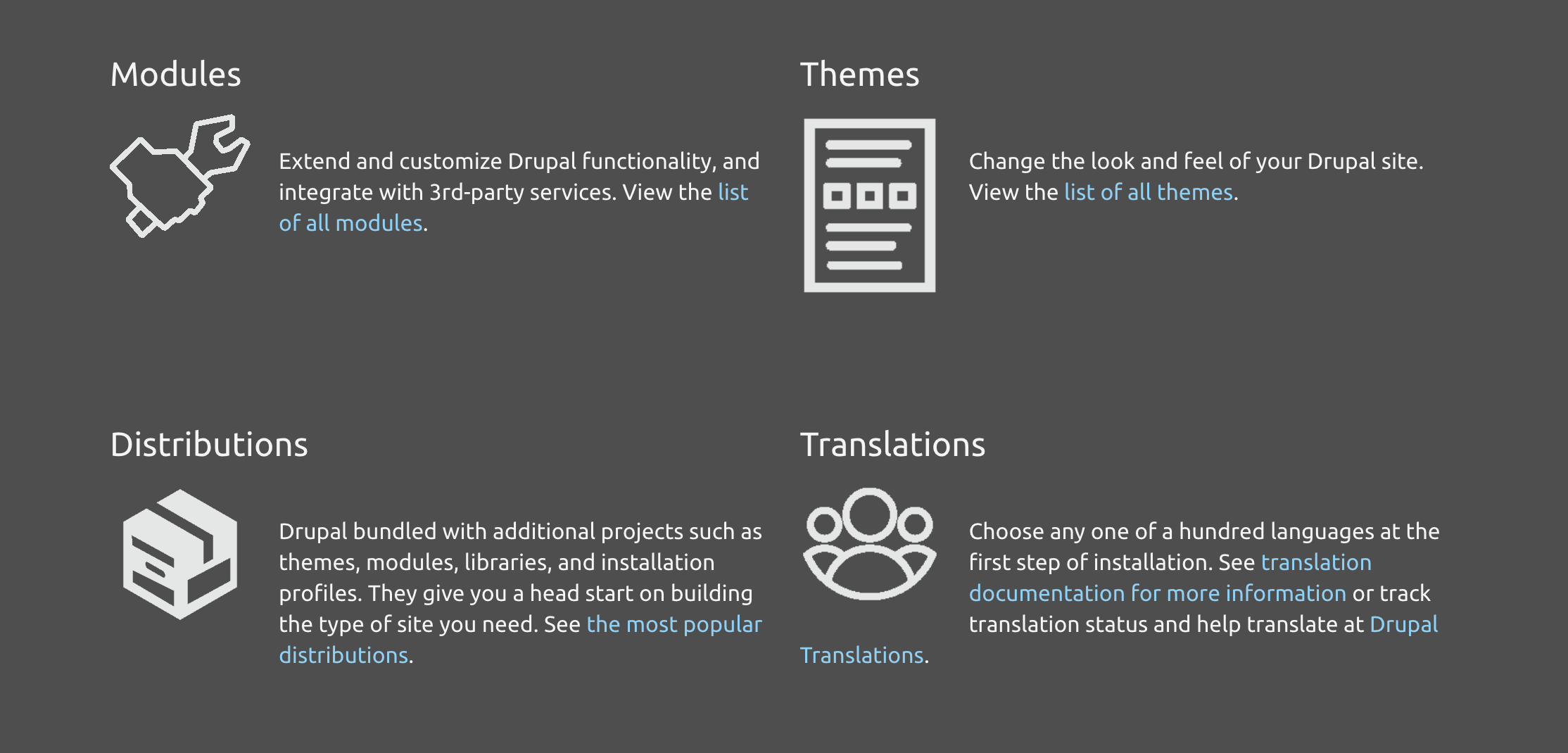 Drupal details