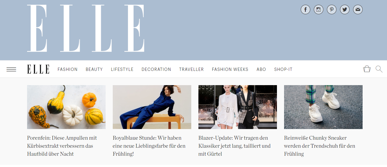 elle website