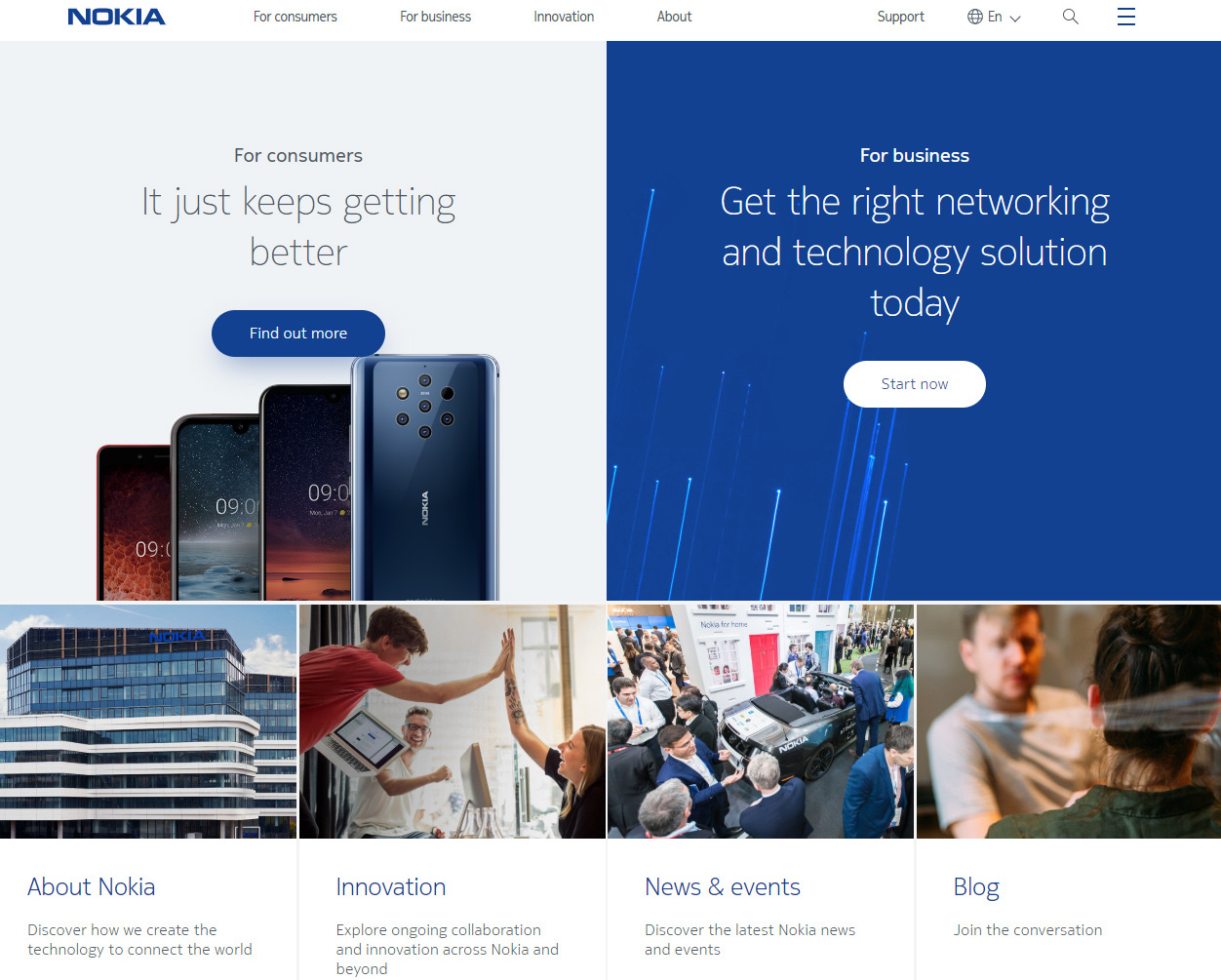 nokia website