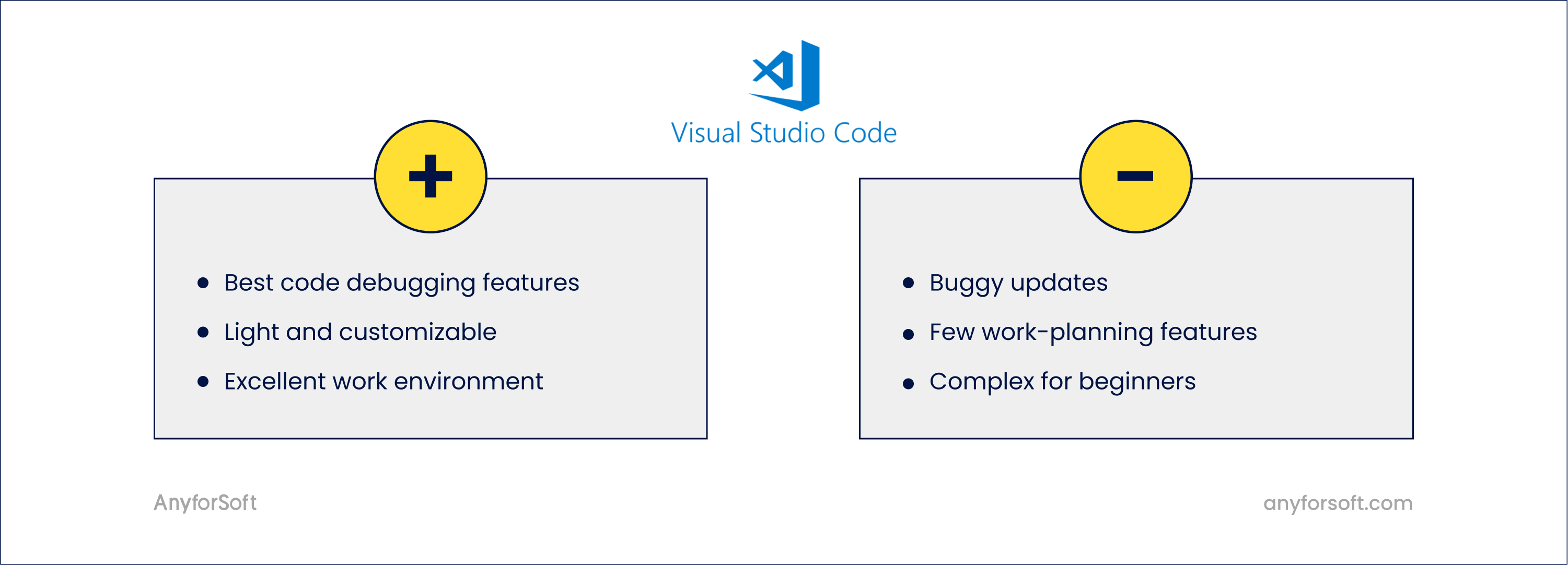 visual studio code javascript ide pros cons